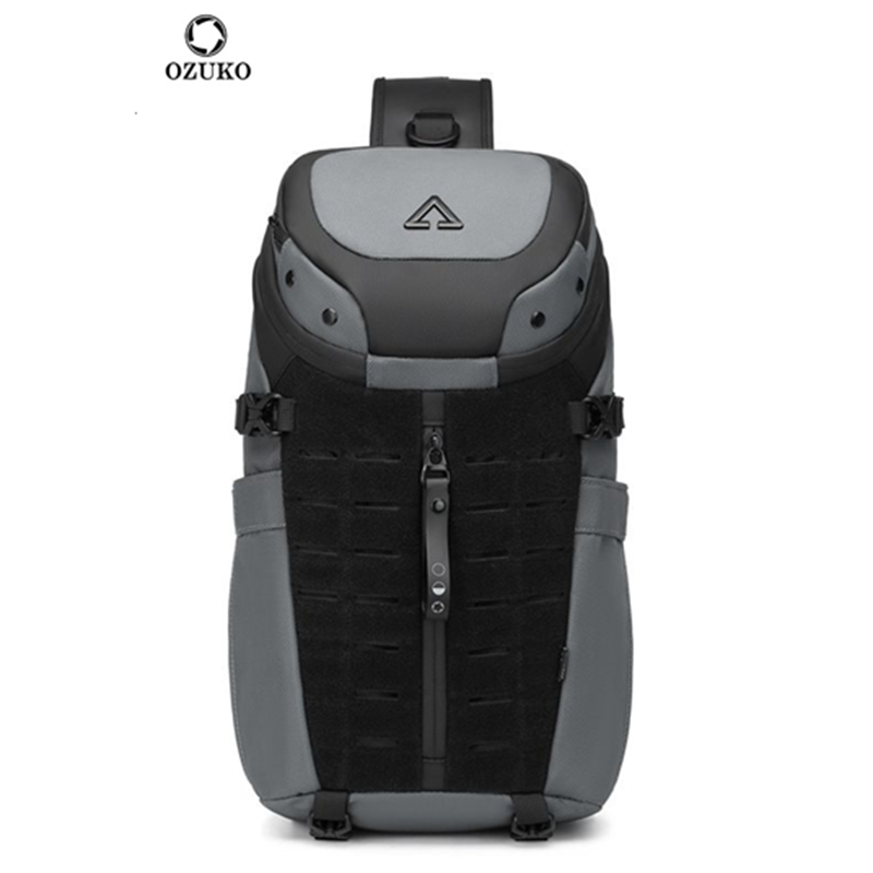 Travel Backpack Anti Theft - Ozuko Chest Bag Cross bag men