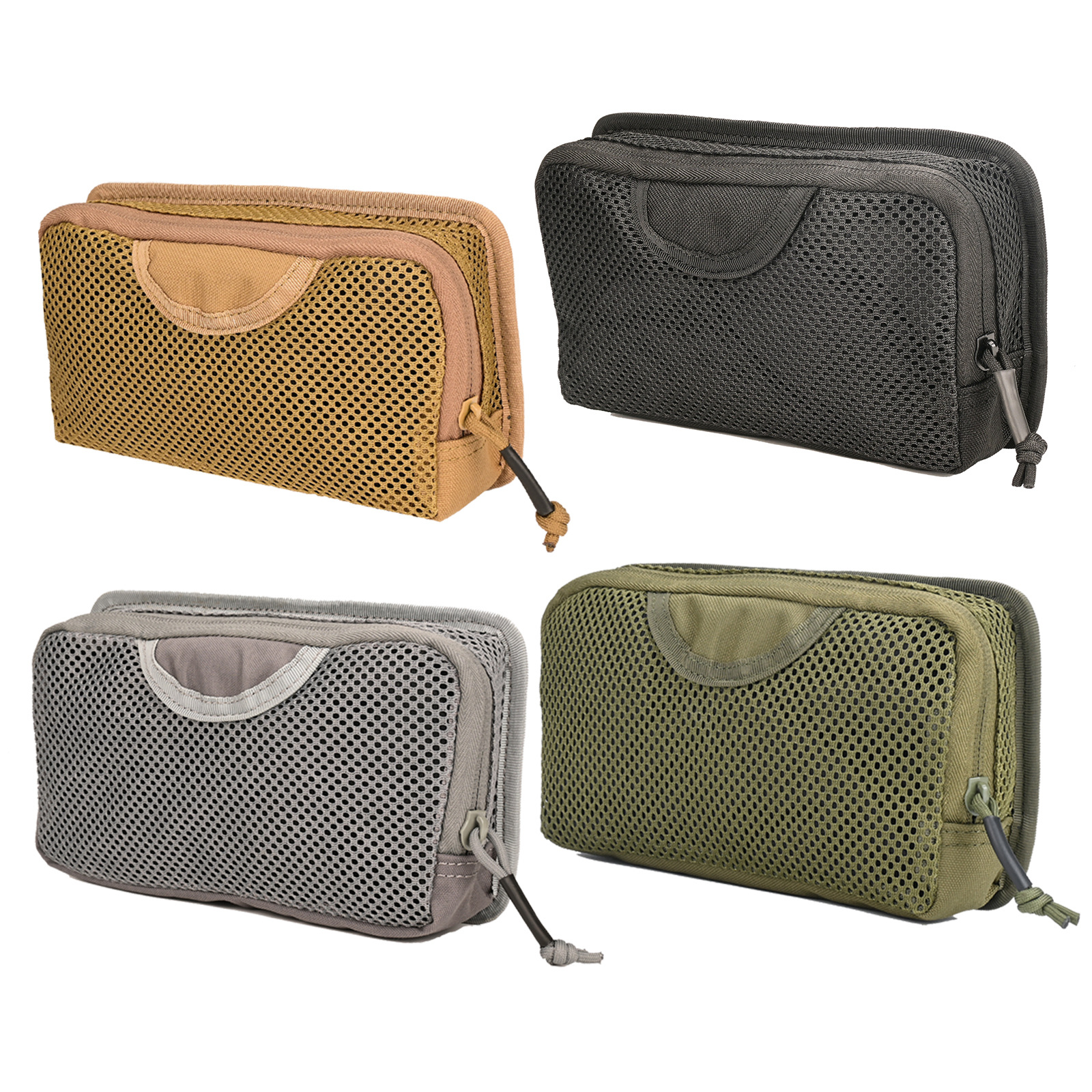 Backpack Insert Organizer - Tactical Internal Mesh Pocket Modular Insert
