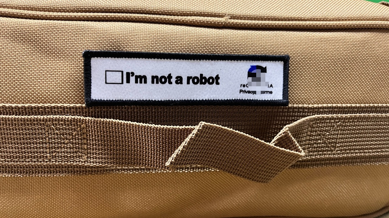 Urban Backpack Tactical - I'm Not A Robot Tactical Patches