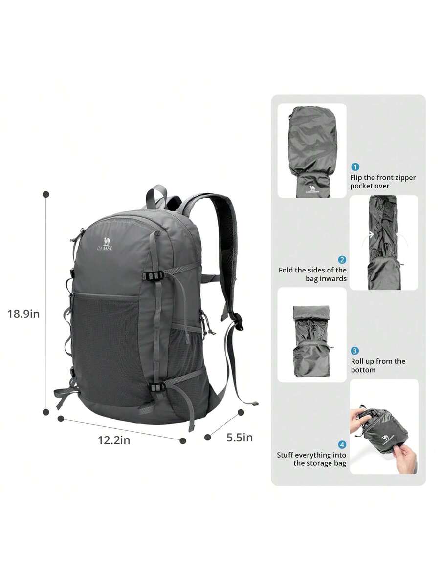 Foldable Hiking Backpack Light - Hiking Backpack Waterproof 评论和价格