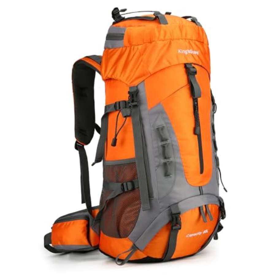 60L Hiking Backpack for Men an - Rain Cover Backpack 评论和价格
