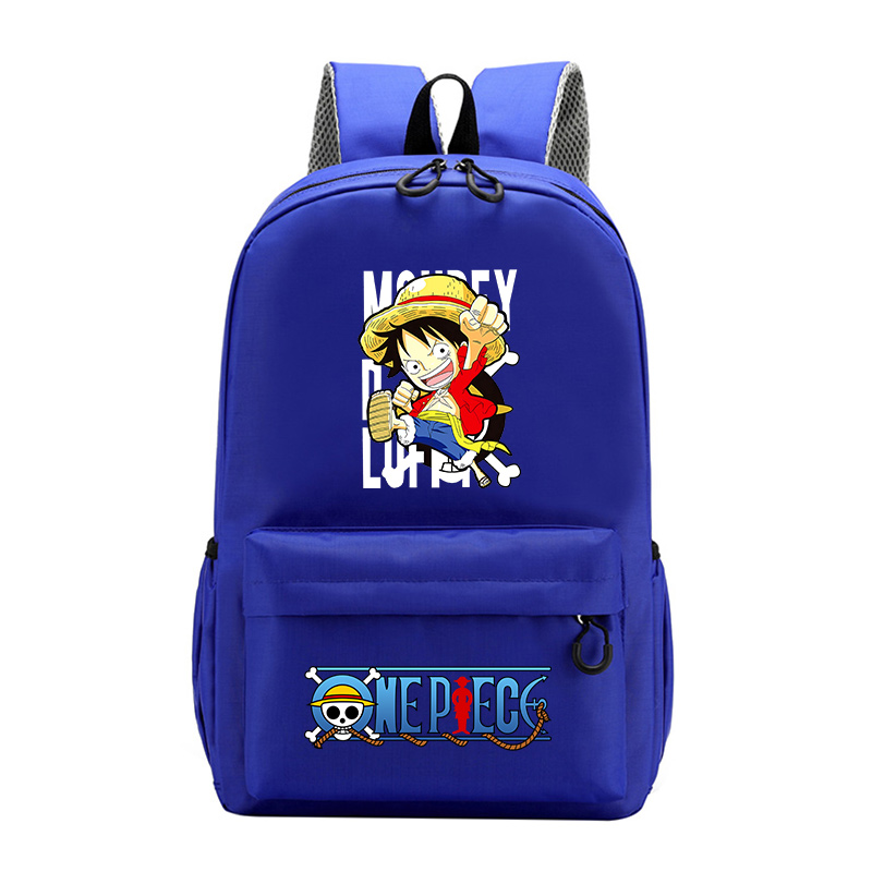One Piece Anime Print Backpack - School Backpack Teen 评论和价格