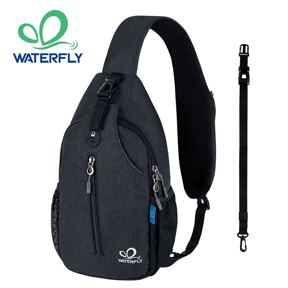 WATERFLY Crossbody Sling Bag C - Sling Backpack Shoulder 评论和价格
