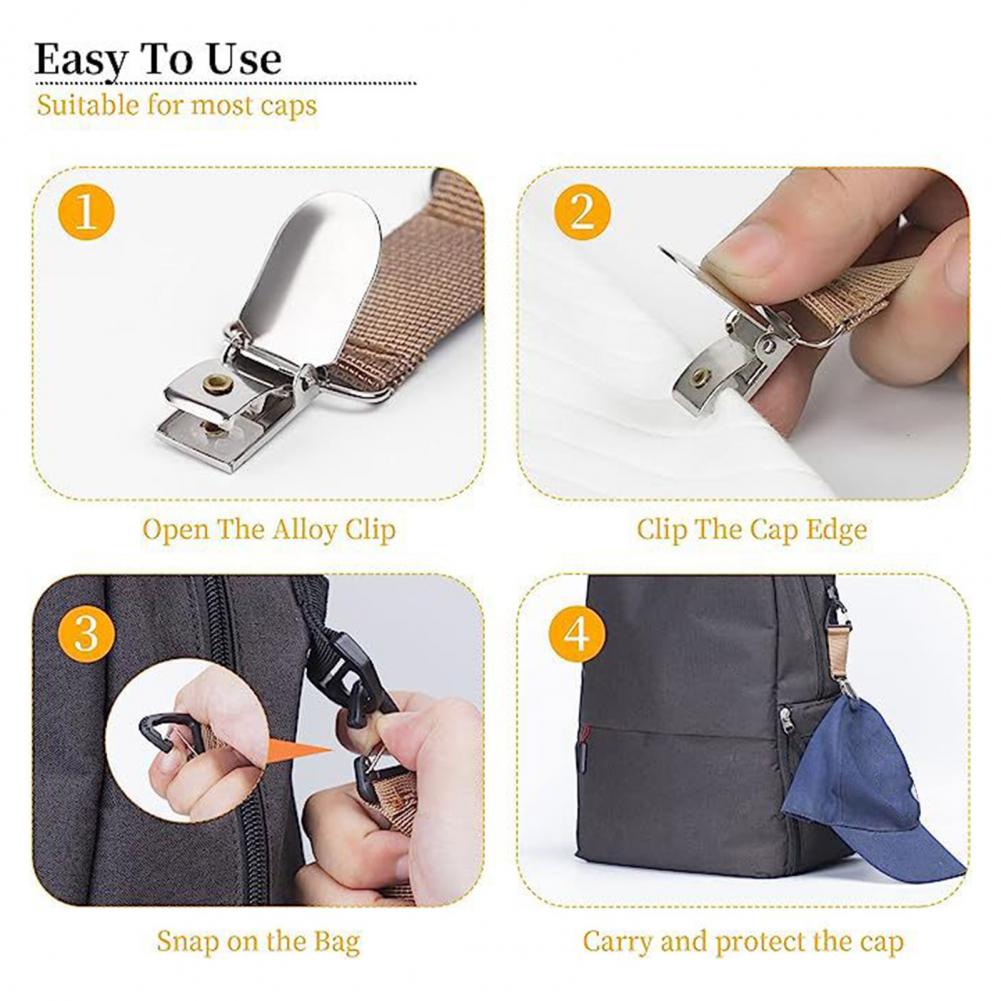 12.5cm Travel Handbag Hat Clip - Backpack Insert Organizer 评论和价格