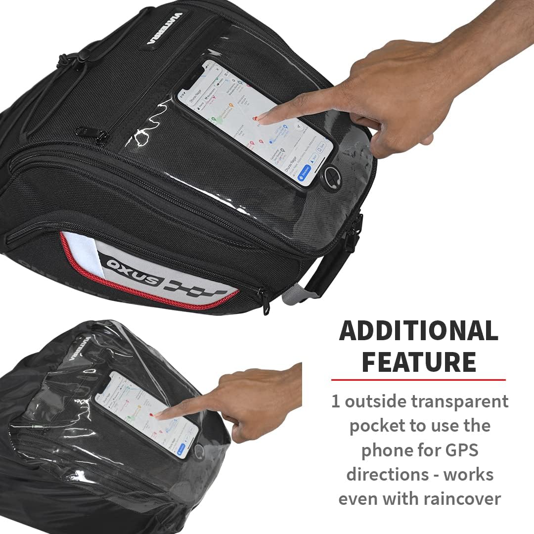 13L Motorcycle Tank Bag: Conve - Rain Cover Backpack 评论和价格