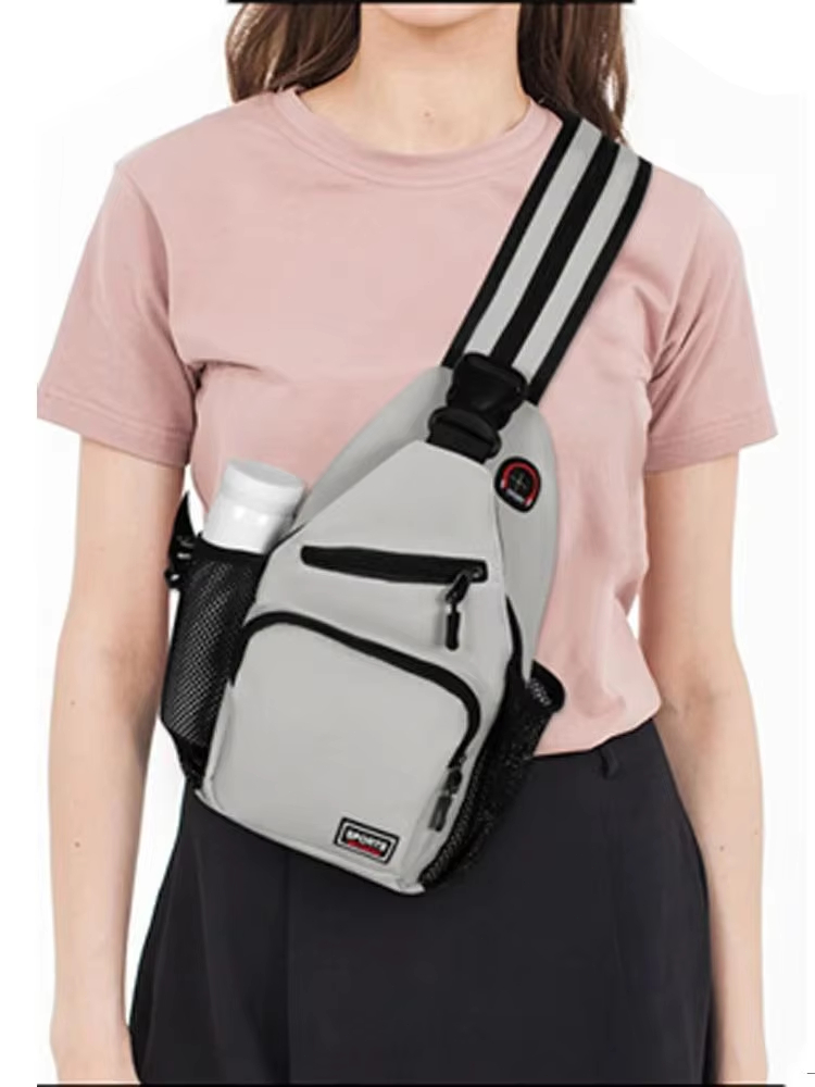 Multi-pocket Casual Chest Bag  - Fashion Backpack Women 评论和价格