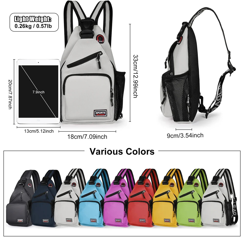 Multi-pocket Casual Chest Bag  - Fashion Backpack Women 评论和价格