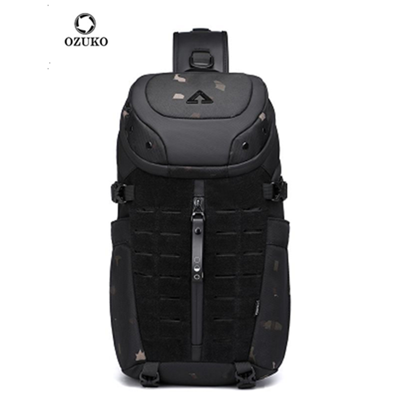 Ozuko Chest Bag Cross bag men  - Travel Backpack Anti Theft 评论和价格