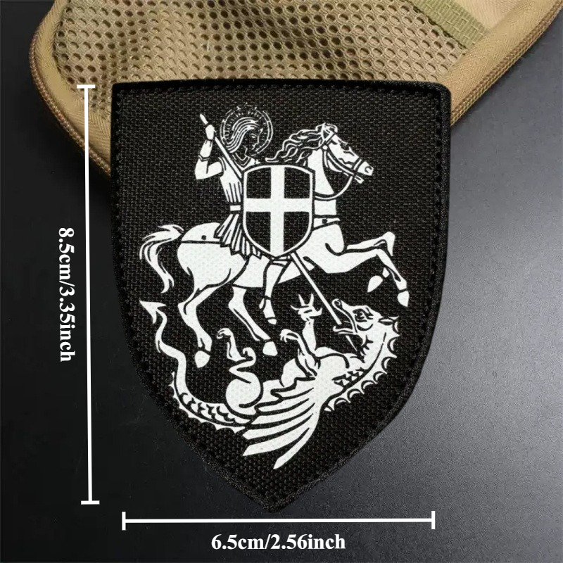 Saint George's Print Patch on  - Urban Backpack Tactical 评论和价格