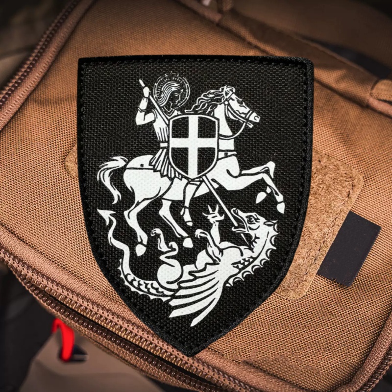 Saint George's Print Patch on  - Urban Backpack Tactical 评论和价格