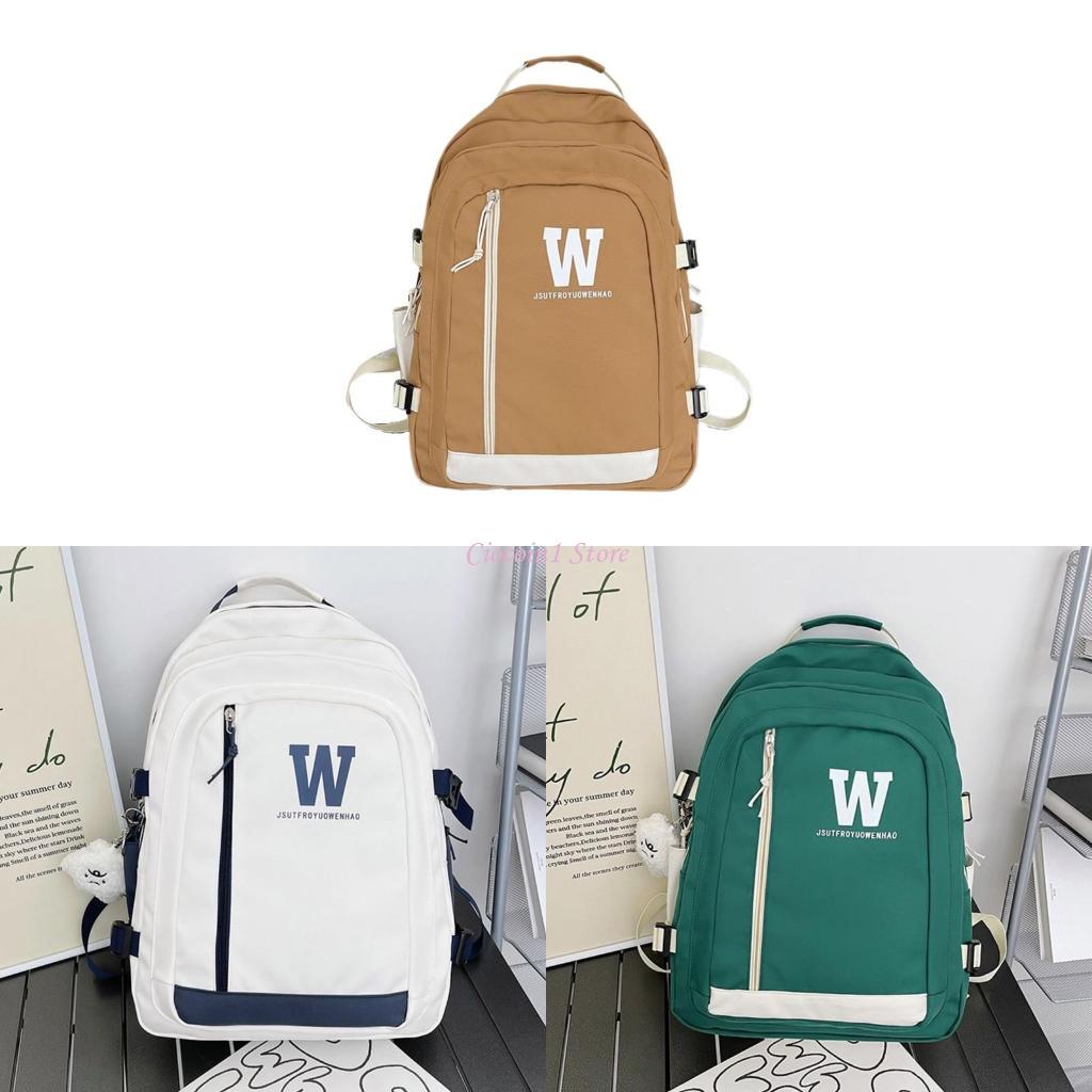 Y1UB All-matching Printed Back - School Backpack Teen 评论和价格