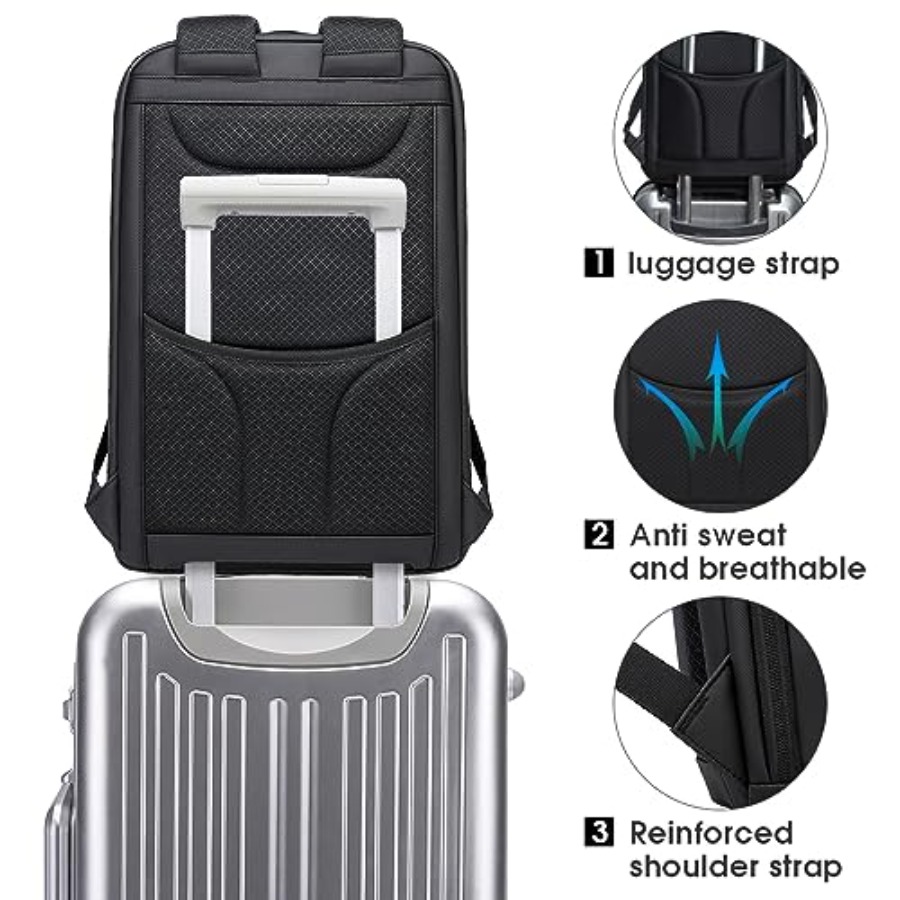 Business Smart Backpack Waterp - Laptop Backpack 15.6 评论和价格