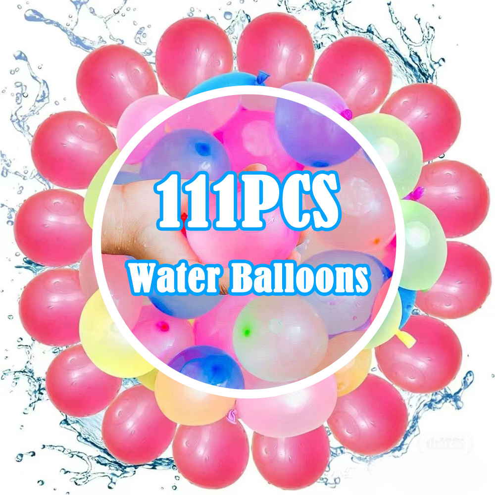 111pcs/bag Water Balloons Rapi - Hydration Pack Outdoor 评论和价格