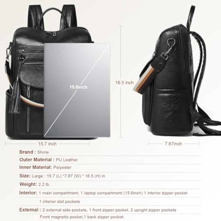 Laptop Backpack for Women 15.6 - Laptop Backpack 15.6 评论和价格