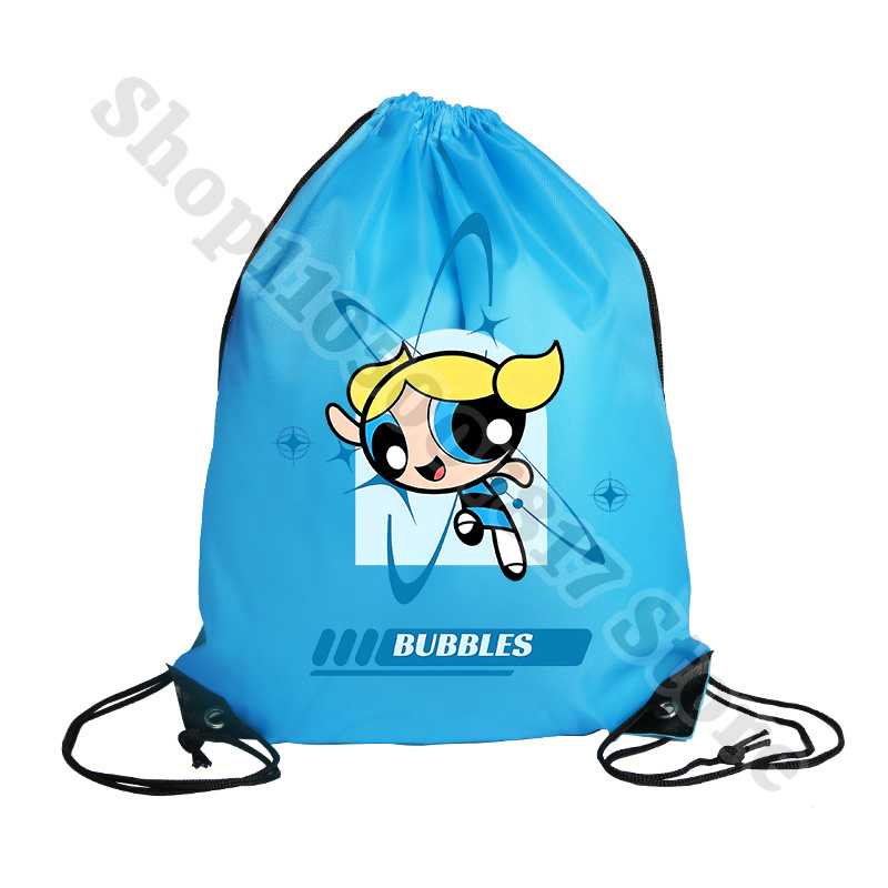 Kawaii The Powerpuffs Girls Ca - Drawstring Gym Bag 评论和价格