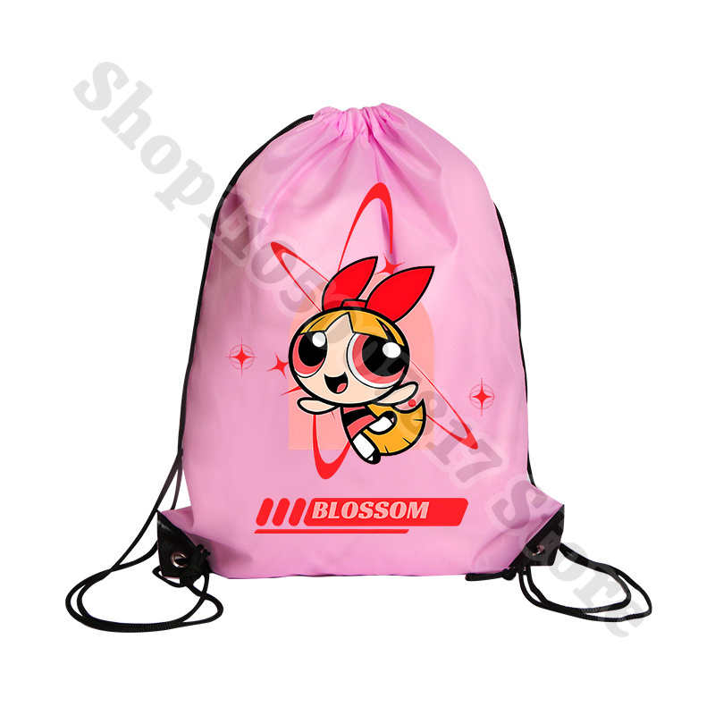 Kawaii The Powerpuffs Girls Ca - Drawstring Gym Bag 评论和价格