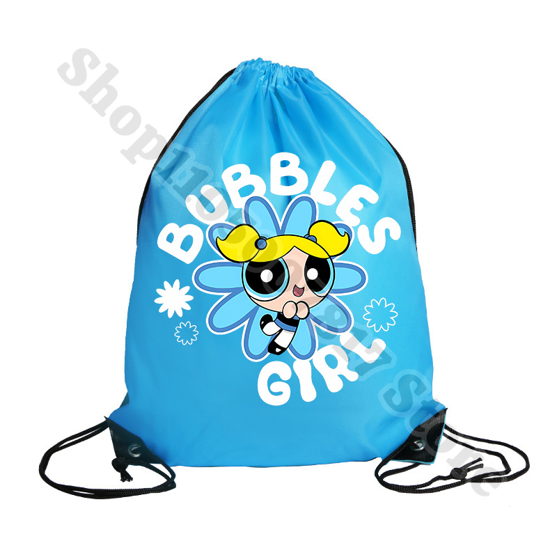 Kawaii The Powerpuffs Girls Ca - Drawstring Gym Bag 评论和价格