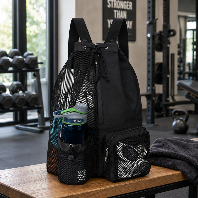 Drawstring Beach Storage Bag M - Drawstring Gym Bag 评论和价格