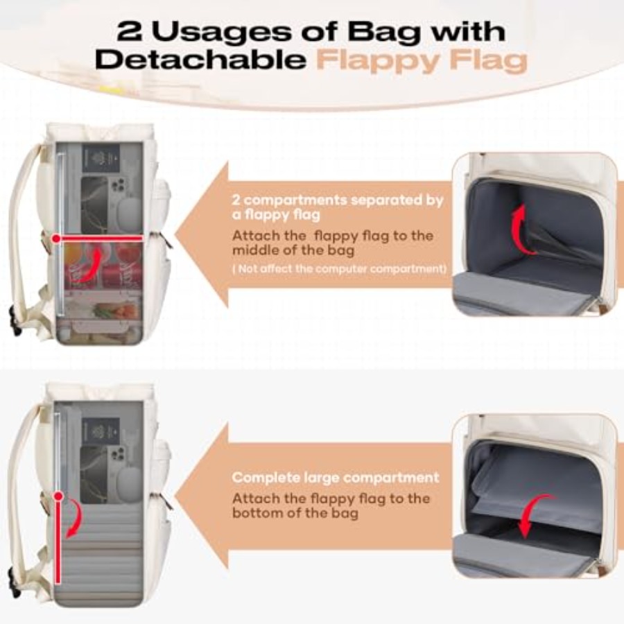 Travel Backpack for Women Men, - Laptop Backpack 15.6 评论和价格