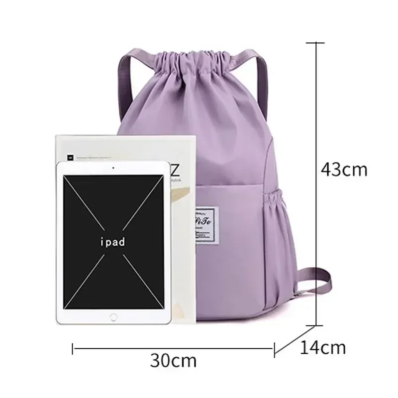 Sports Gym Drawstring Bag Wate - Drawstring Gym Bag 评论和价格