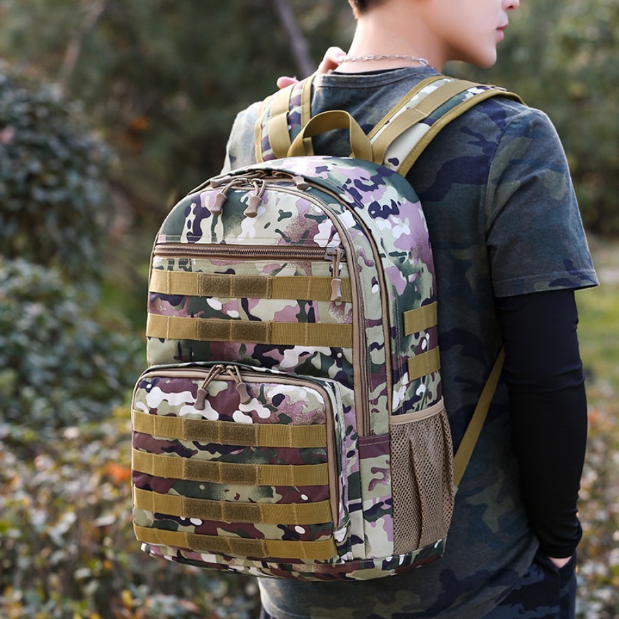 【New Arrival】Camouflage Tactic - Rucksack Military Style 评论和价格