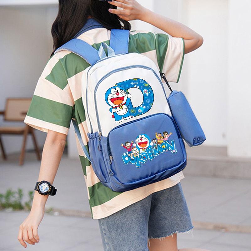 Doraemon Boy Girl School Bag P - School Backpack Teen 评论和价格