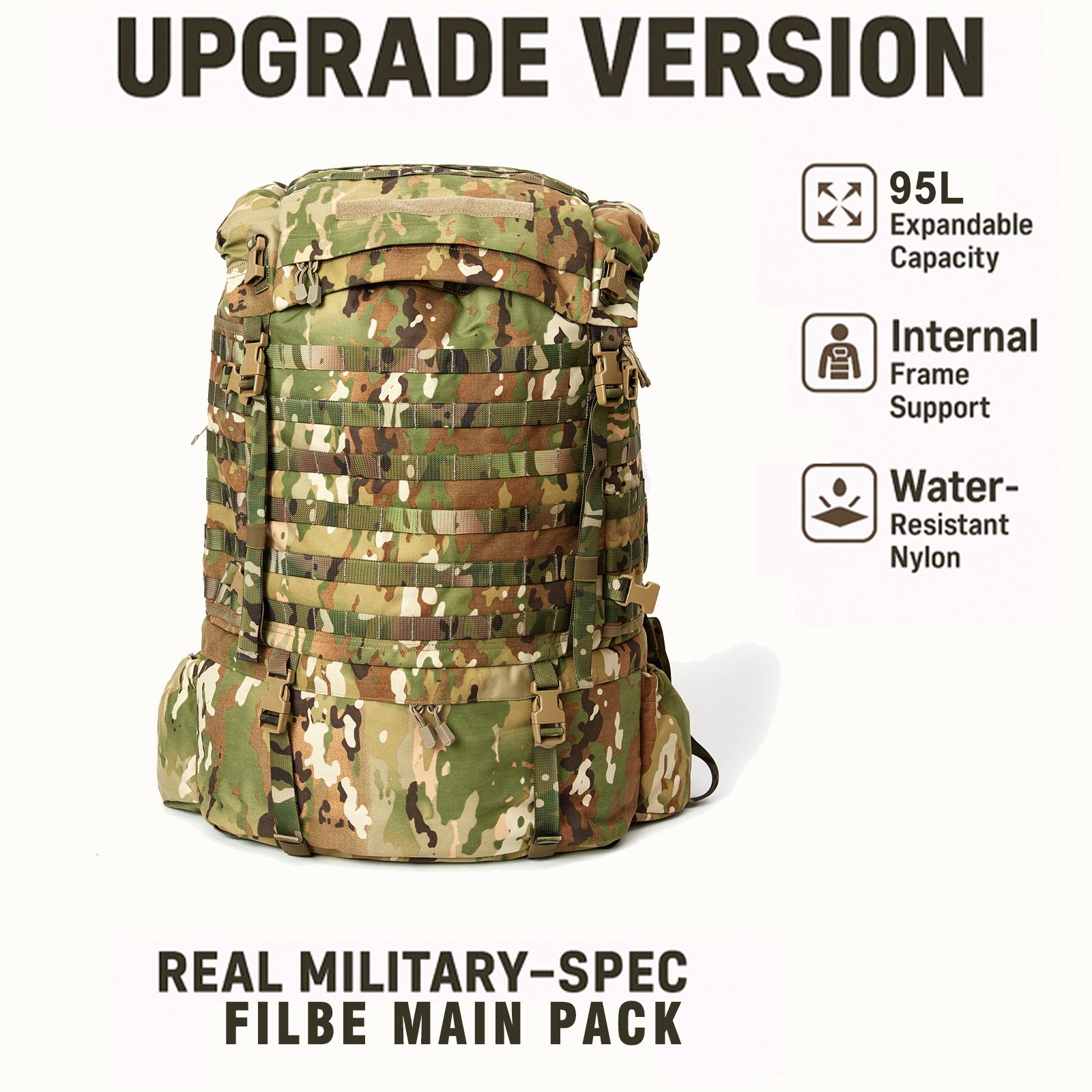 USMC FILBE Main Pack – OCP Cam - Rucksack Military Style 评论和价格