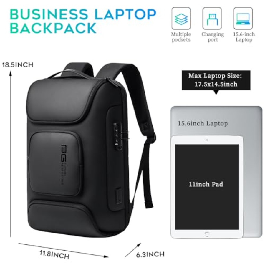 Business Backpack, Laptop Back - Laptop Backpack 15.6 评论和价格