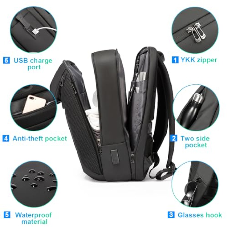 Smart Business Laptop Backpack - Laptop Backpack 15.6 评论和价格