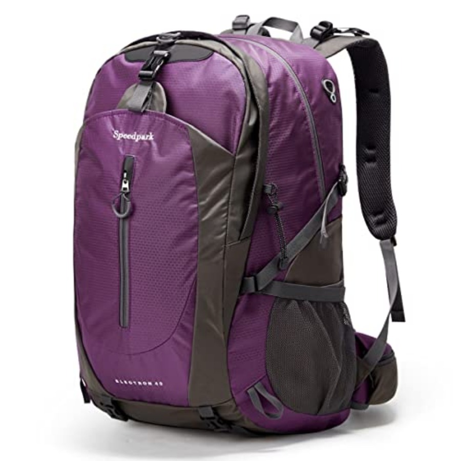 Hiking Backpack 40L Waterproof - Rain Cover Backpack 评论和价格