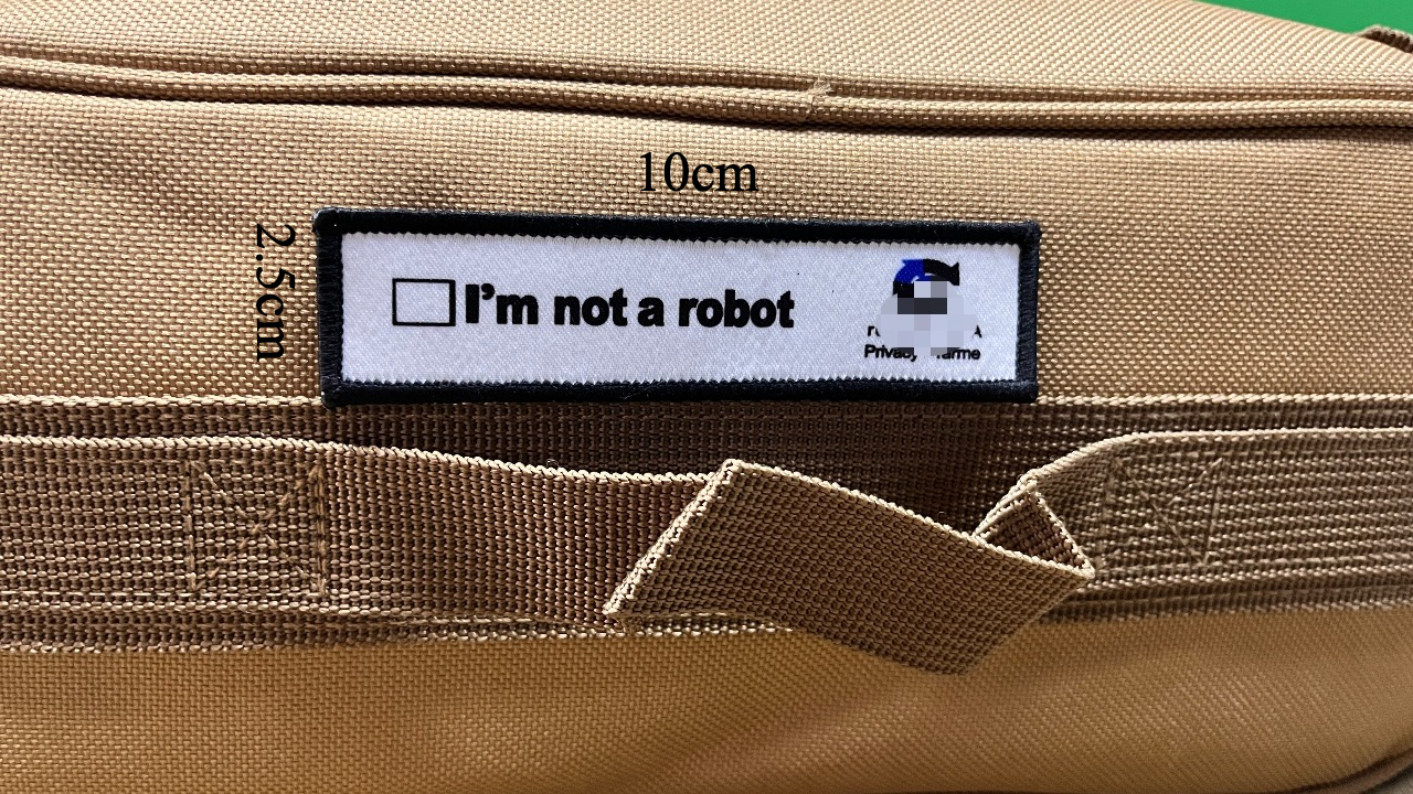 I'm Not A Robot Tactical Patch - Urban Backpack Tactical 评论和价格