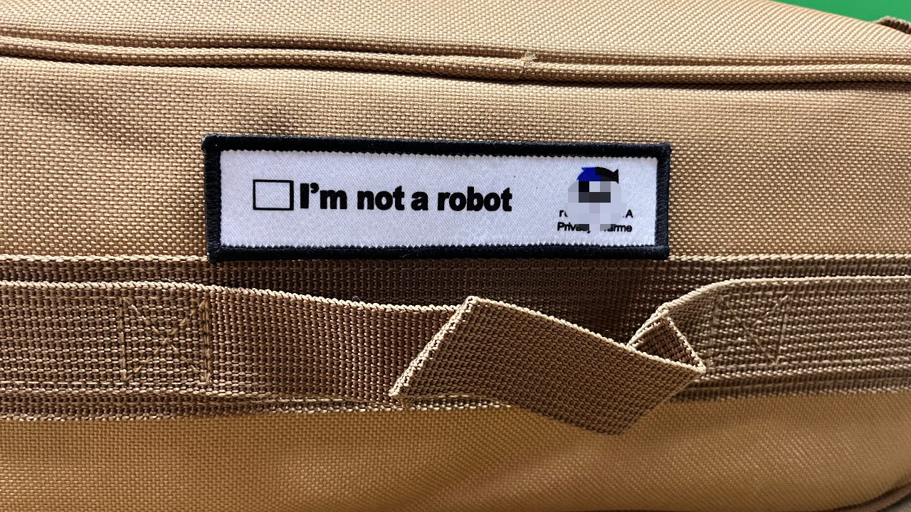 I'm Not A Robot Tactical Patch - Urban Backpack Tactical 评论和价格