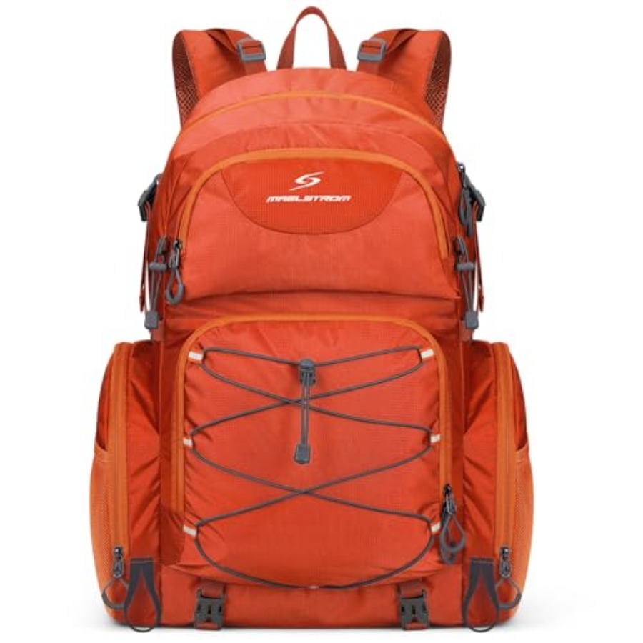 Hiking Backpack, 40L Waterproo - Rain Cover Backpack 评论和价格