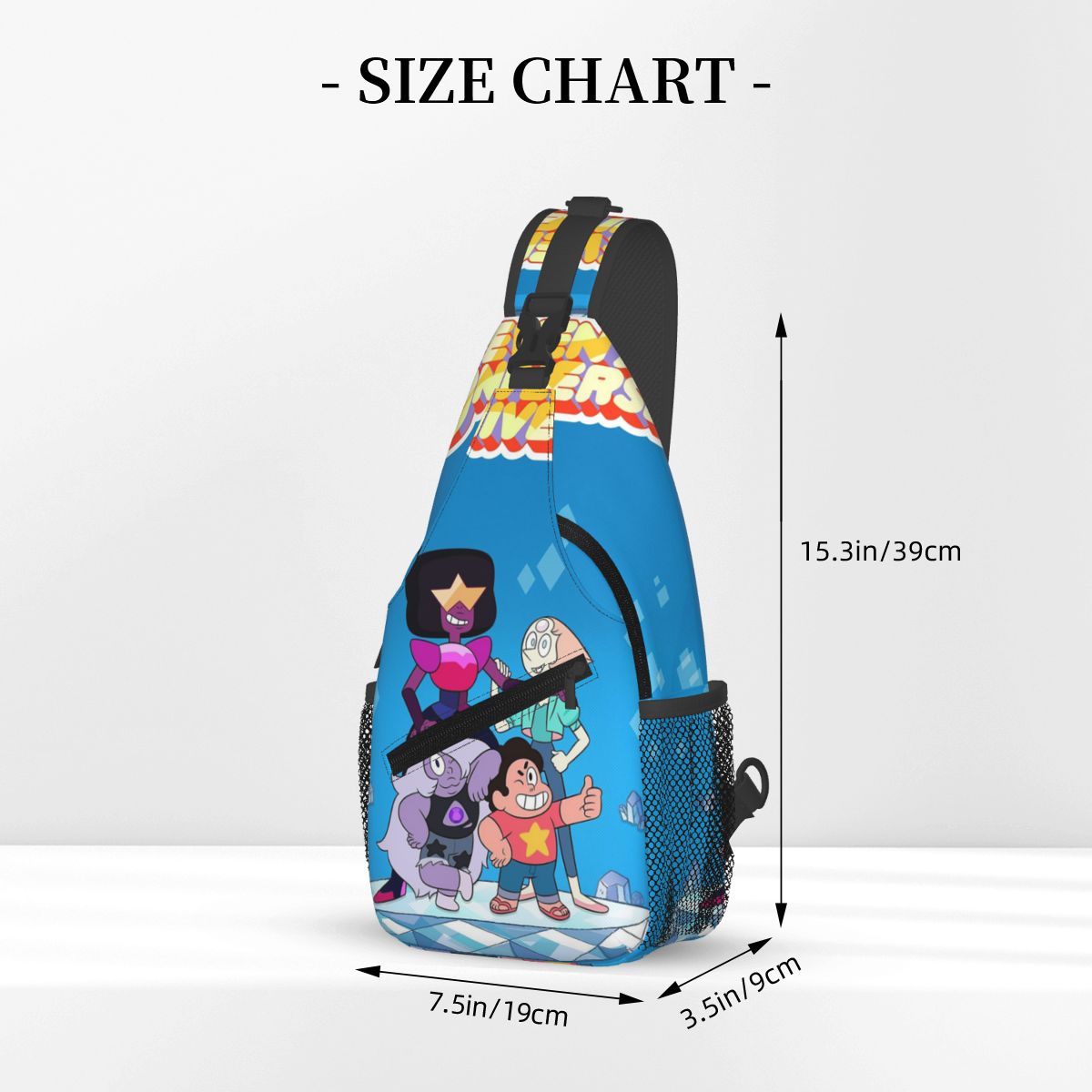 Steven Universe Cute Cartoon C - Sling Backpack Shoulder 评论和价格