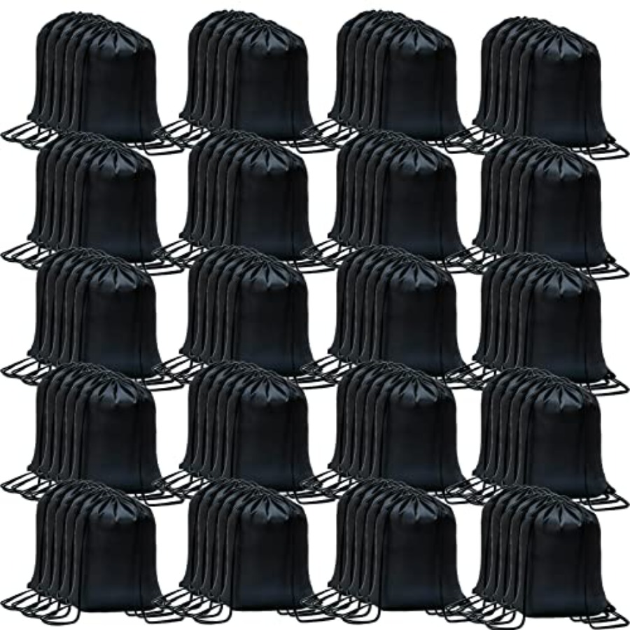 100 Pack Drawstring Backpack B - Drawstring Gym Bag 评论和价格