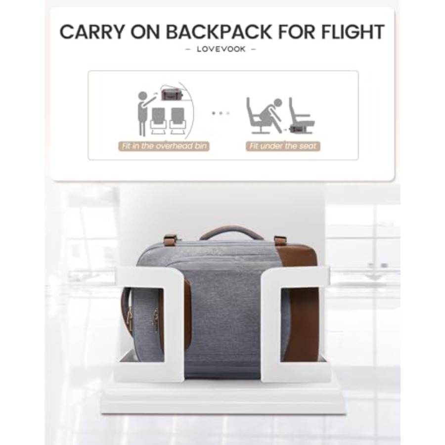 40L Travel Backpack for Women  - Laptop Backpack 15.6 评论和价格