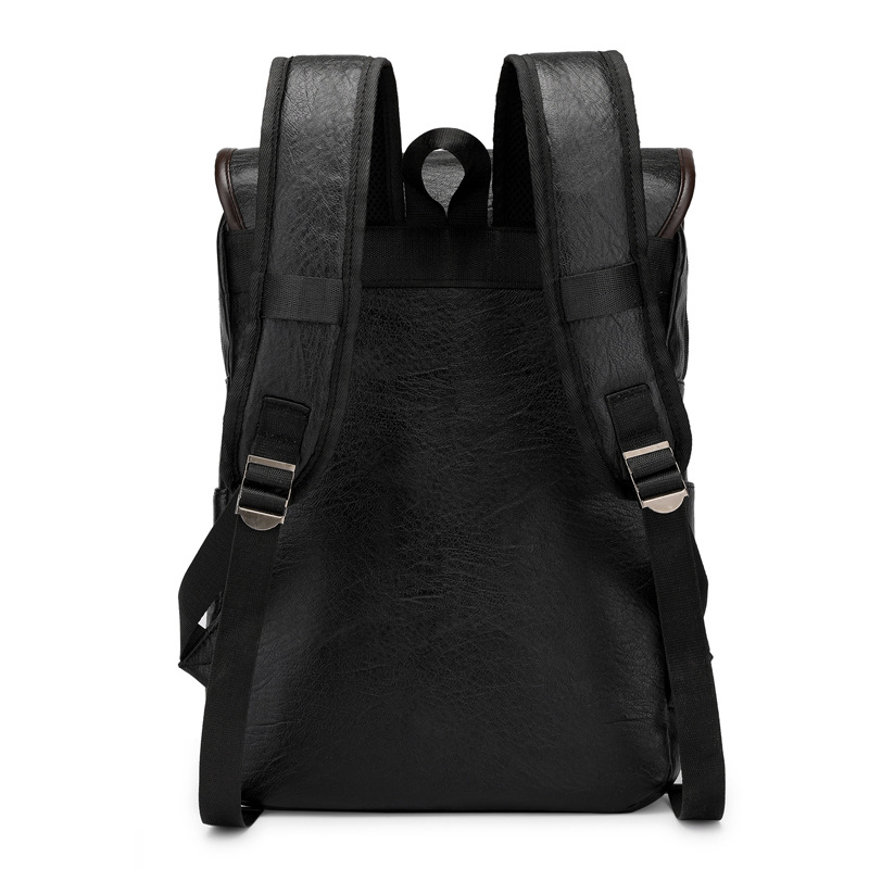 Vintage Leather Laptop Backpac - Business Backpack Brief 评论和价格