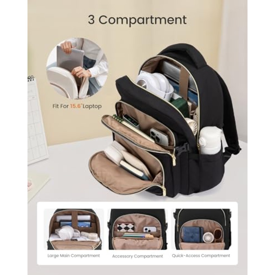 Laptop Backpack for Women, Wor - School Backpack Teen 评论和价格