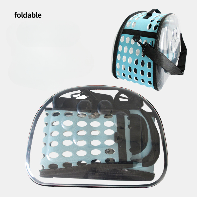 Transparent Pet Carrier Sling  - Foldable Backpack Small 评论和价格