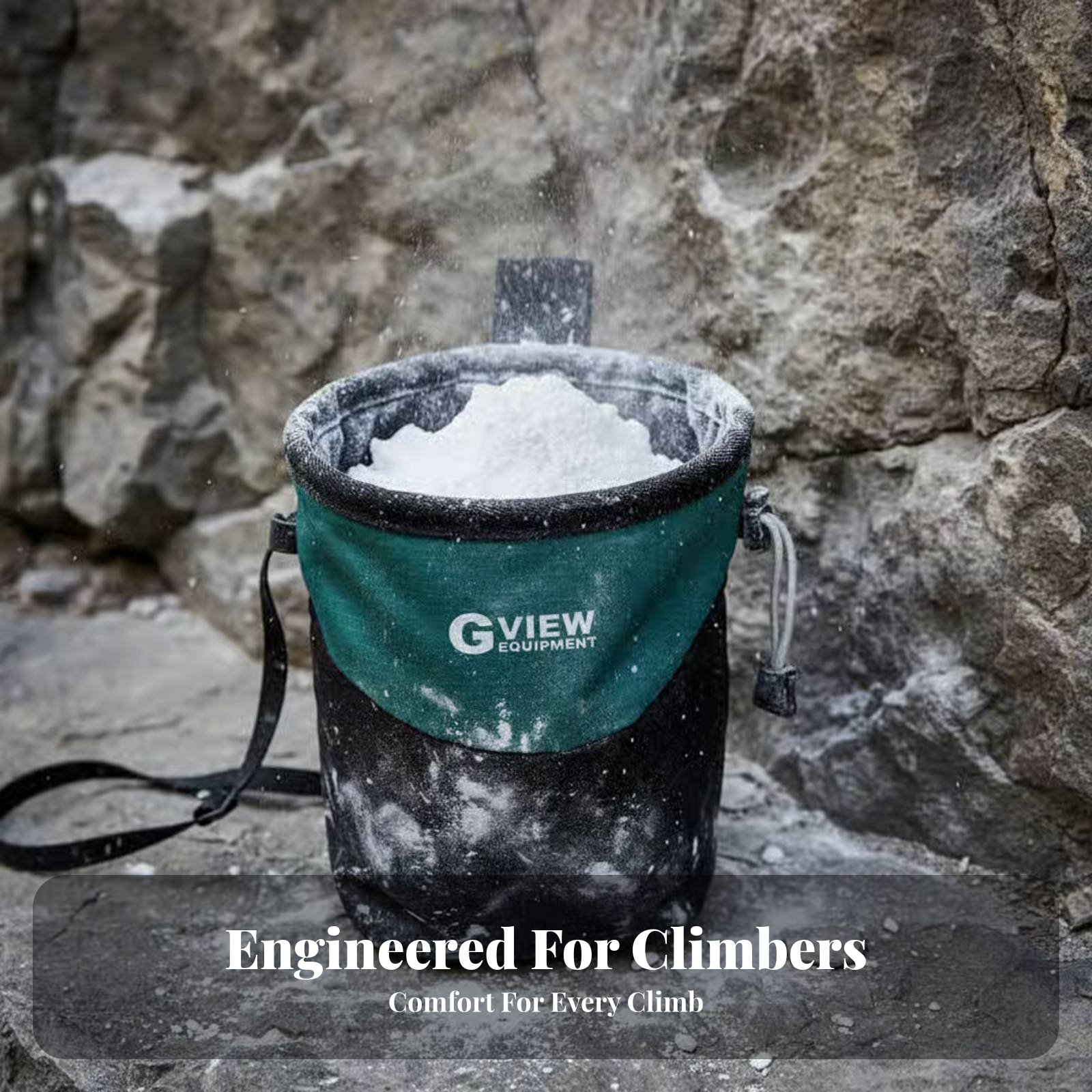 Rock Climbing Chalk Bag Drawst - Drawstring Gym Bag 评论和价格