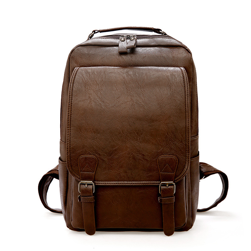 New Arrival PU Leather Backpac - Business Backpack Brief 评论和价格