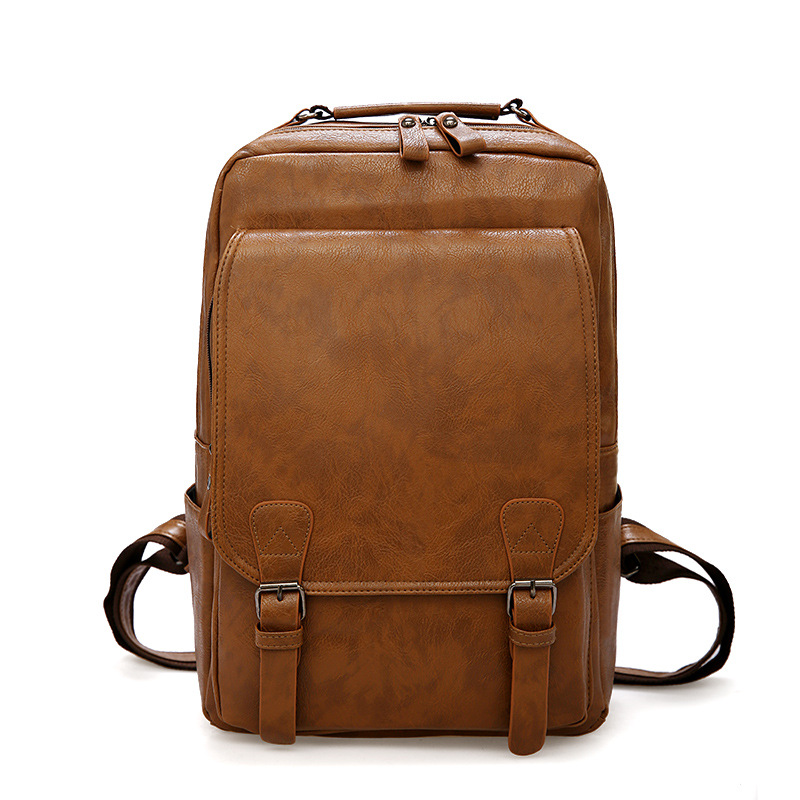 New Arrival PU Leather Backpac - Business Backpack Brief 评论和价格