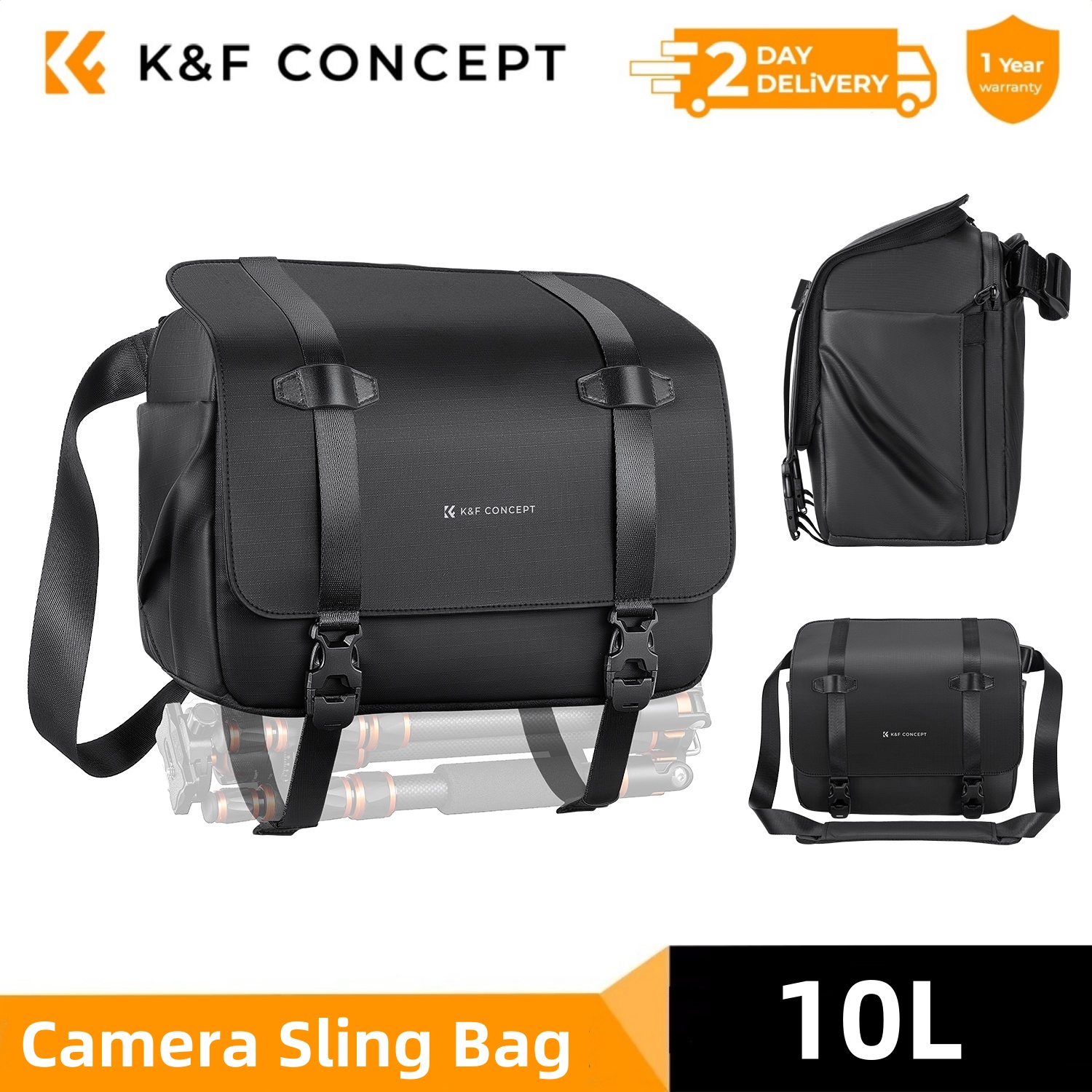 K&F CONCEPT 10L Camera Sling B - Sling Backpack Shoulder 评论和价格