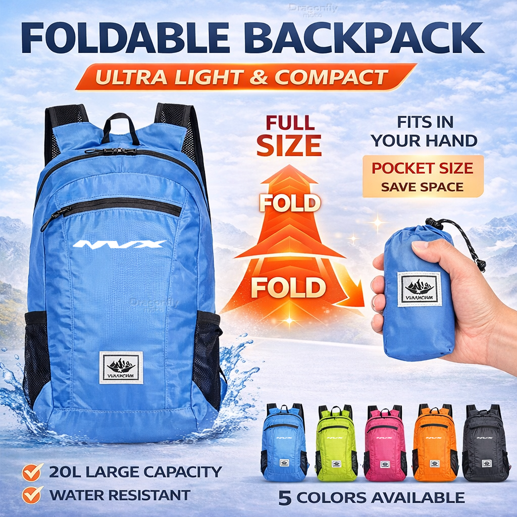 20L Foldable Motorcycle Backpa - Foldable Backpack Small 评论和价格