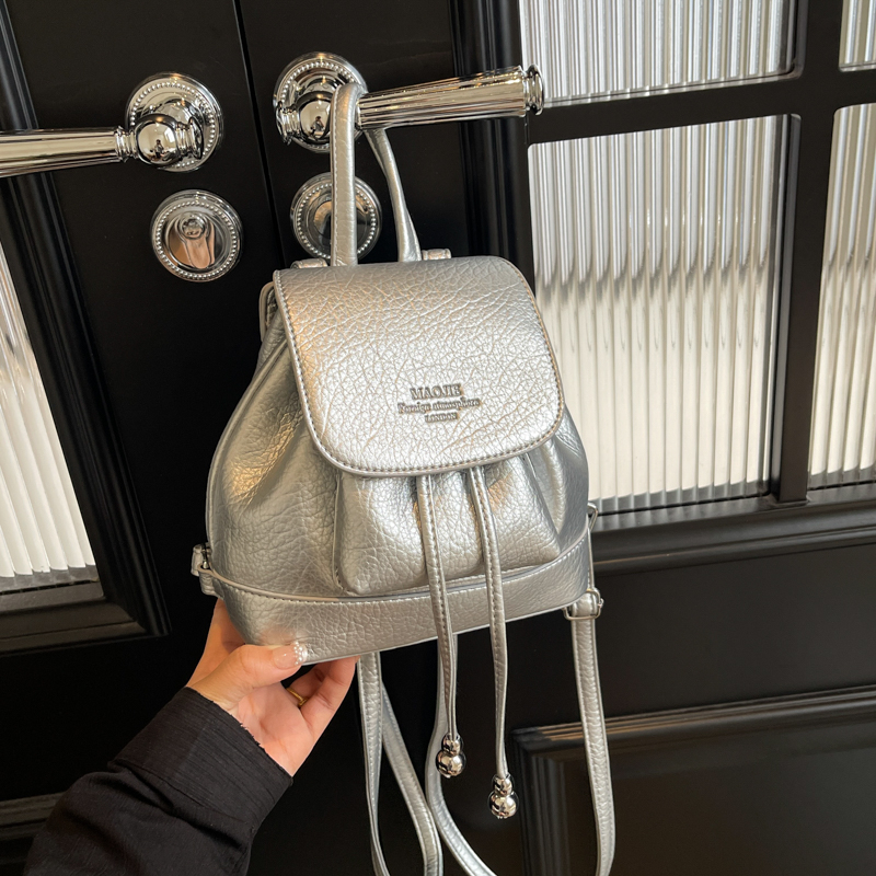 Solid Small String Backpacks P - Leather Backpack Vintage 评论和价格