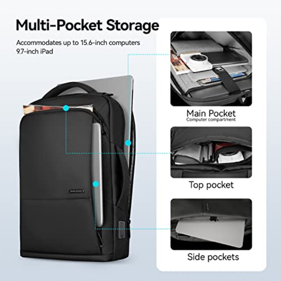 Slim Laptop Backpack for Men,  - Laptop Backpack 15.6 评论和价格
