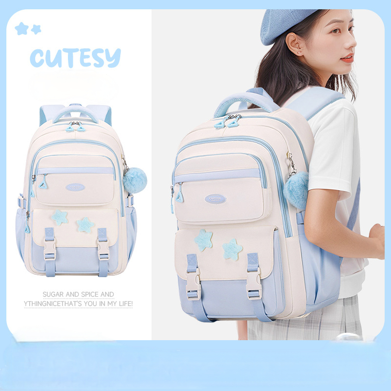 Cute Girls School Backpack Pin - School Backpack Teen 评论和价格
