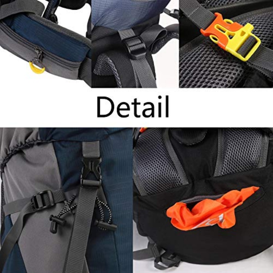 50L Hiking Backpack Men Campin - Rain Cover Backpack 评论和价格