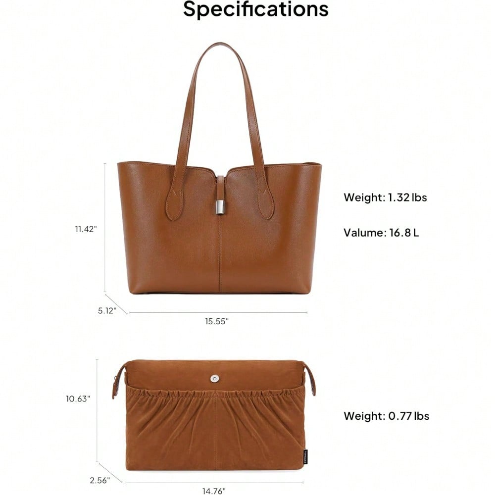 Laptop Tote Bag For Women With - Laptop Sleeve Removable 评论和价格