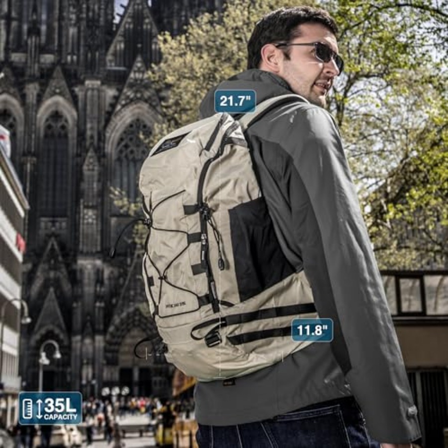 35L Hiking Backpack, Lightweig - Rain Cover Backpack 评论和价格